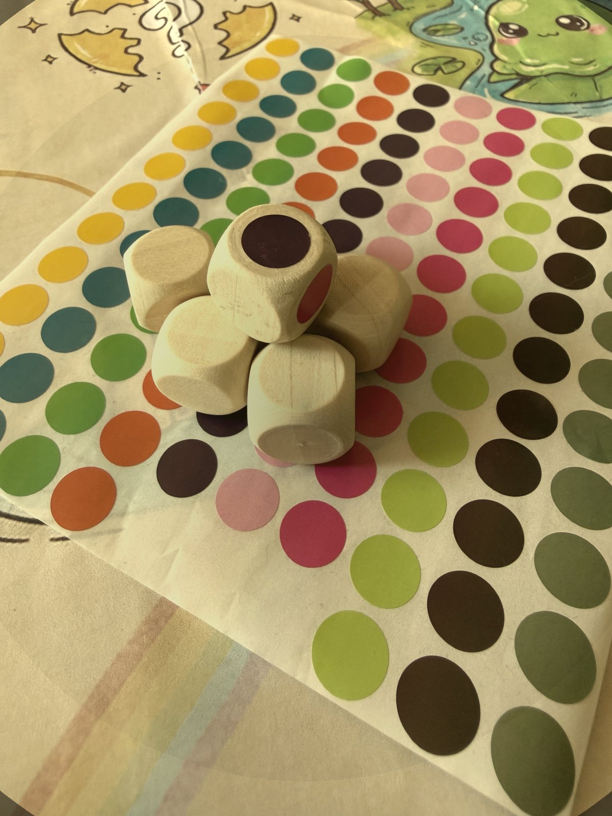 Stickers et peinture